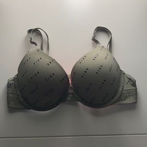 Pink Push-Up Bra